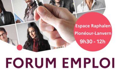 Employeurs, candidats, venez vous rencontrer au Forum de l’emploi !